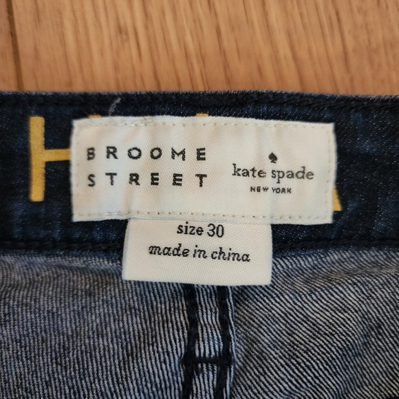 Kate Spade Broome Street Skinny Jeans- 30 - Picture 2 of 14